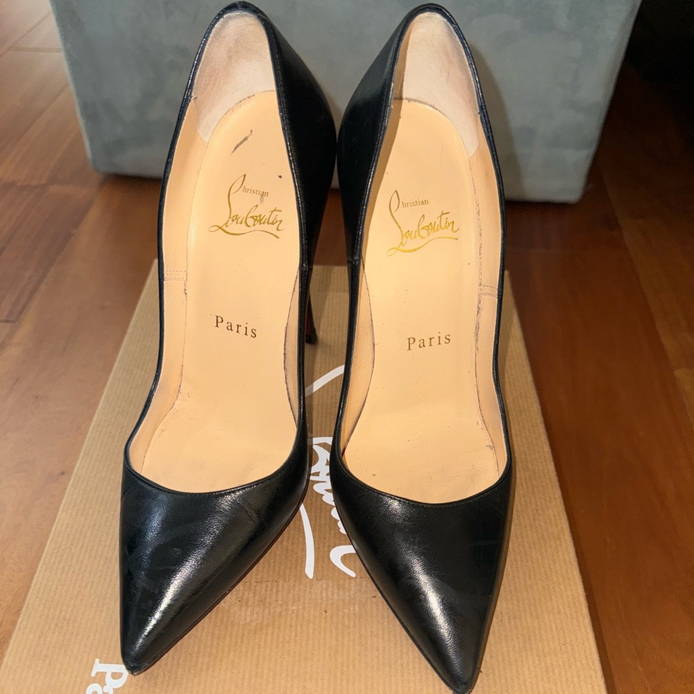 So Kate Christian Louboutin 120 KID 35.5 Black